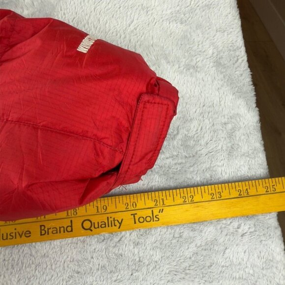 Vtg The North Face Red Puffer Down Jacket Men’s Size M - Picture 9 of 15